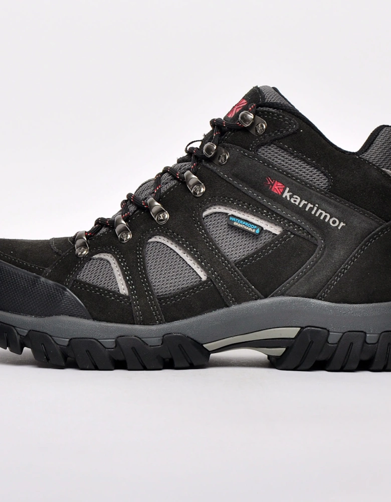 Karrimor Premium Bodmin Mid IV Waterproof Mens Black Sea