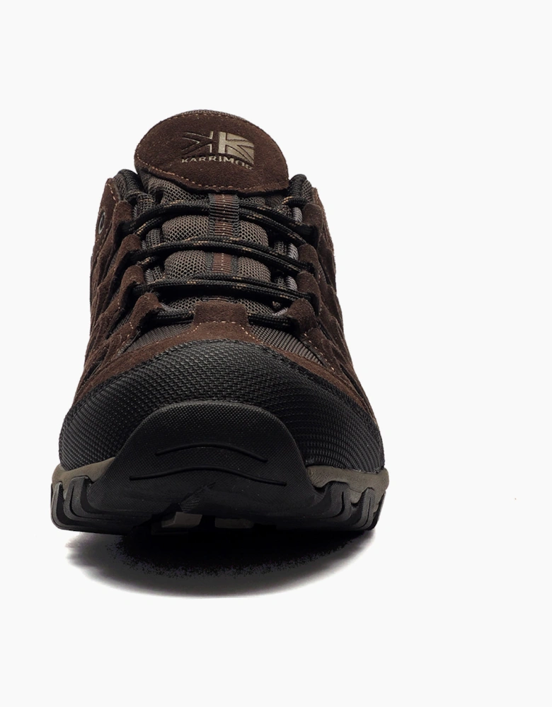 Karrimor Premium Supa 5 Mens Walking Shoes Dark Brown