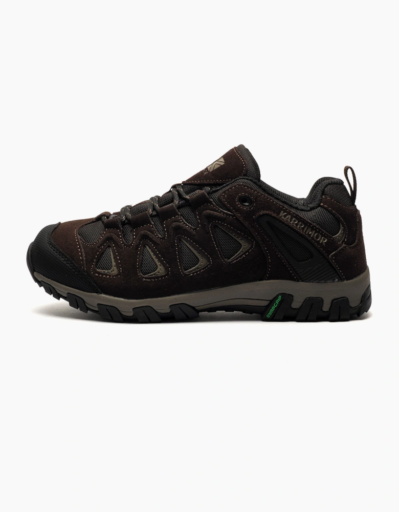 Karrimor Premium Supa 5 Mens Walking Shoes Dark Brown
