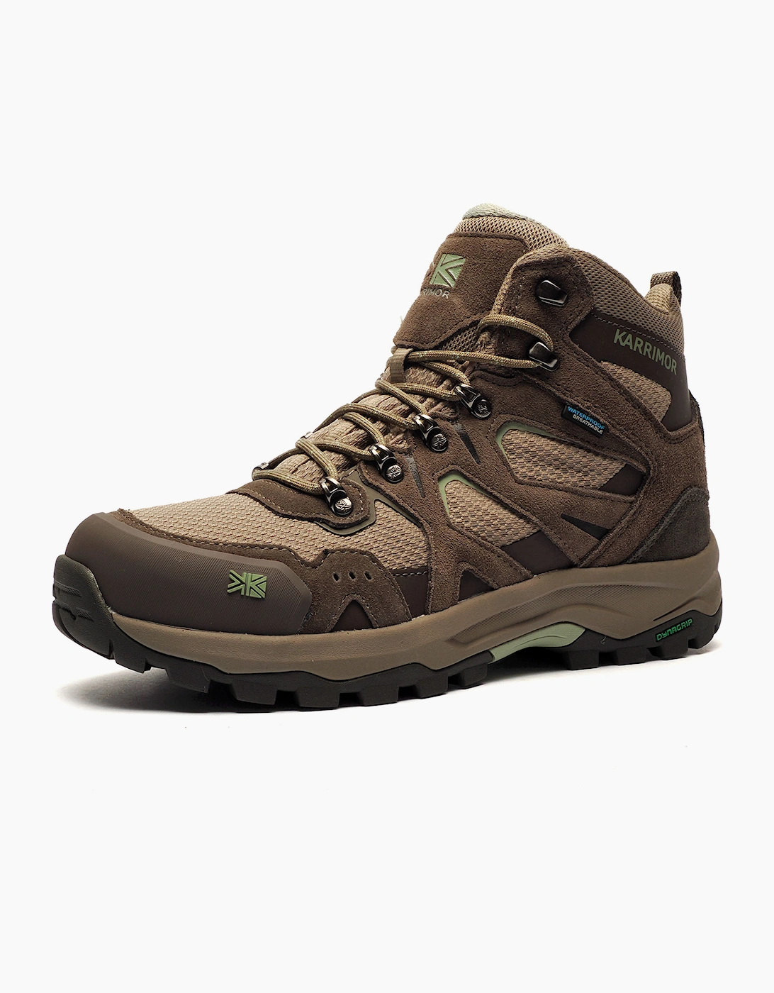Karrimor Premium Bodmin Mid 6 Womens Waterproof Hiking Boots Brindle