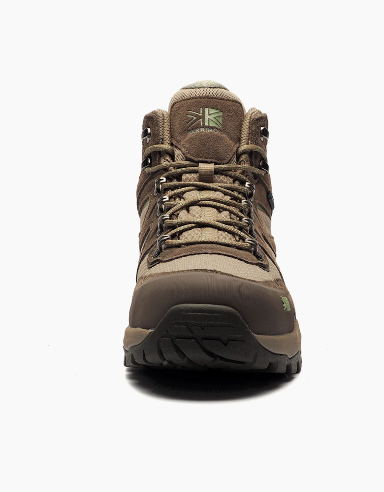 Karrimor Premium Bodmin Mid 6 Womens Waterproof Hiking Boots Brindle