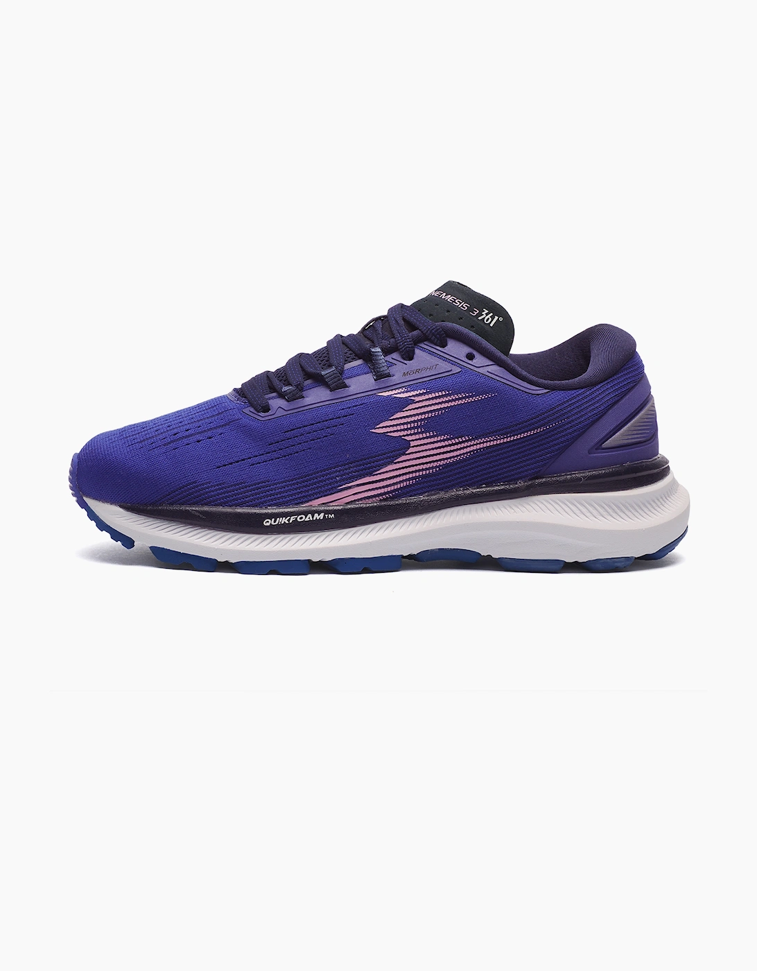 361 361° Nemesis 3 Womens Running Shoes Surf / Mauve
