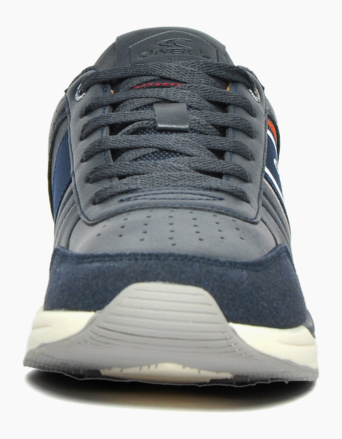O'Neill Key West Low Mens Trainers Navy / Red / White