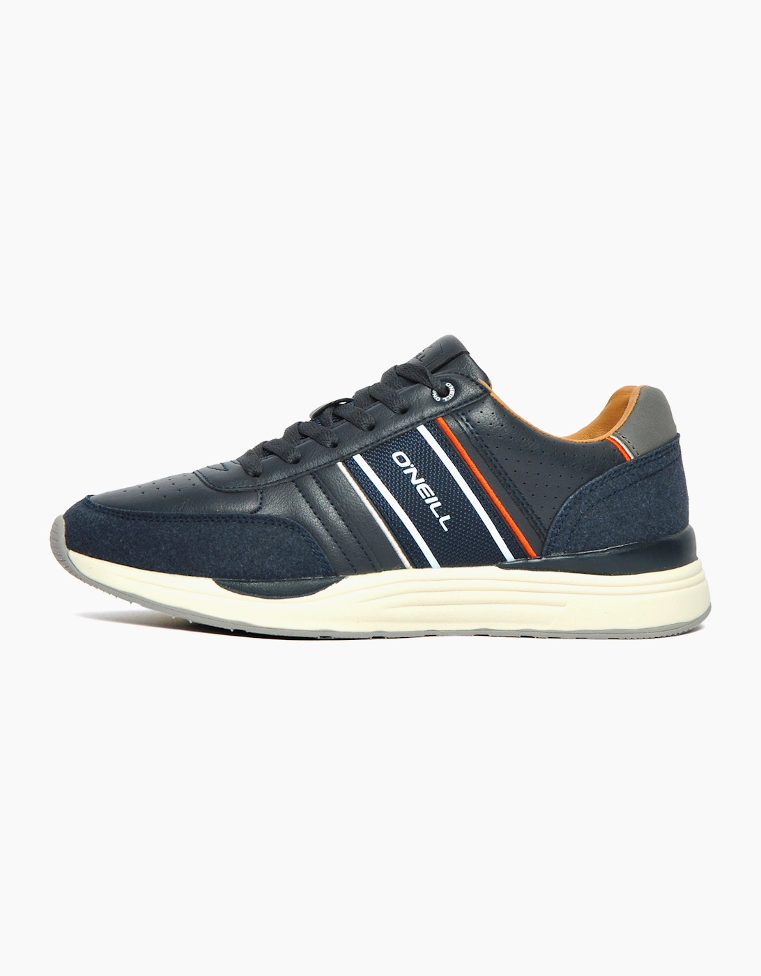 O'Neill Key West Low Mens Trainers Navy / Red / White