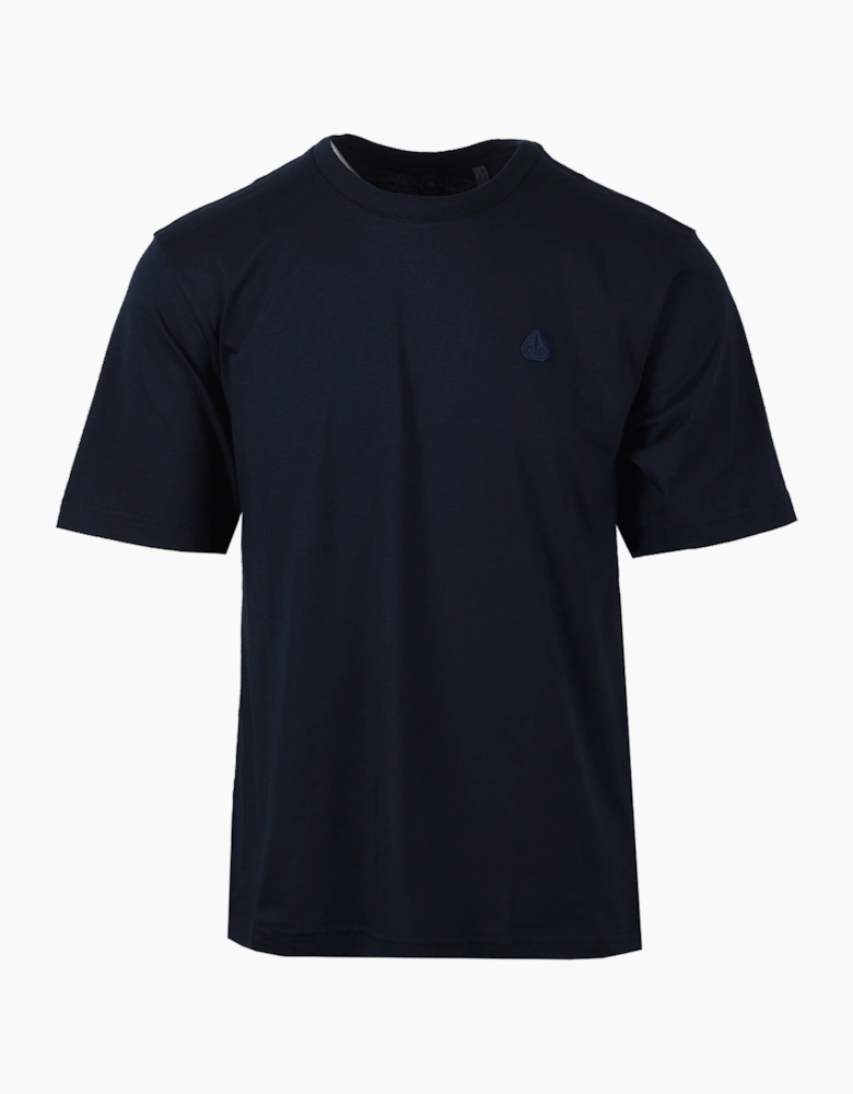 MOOSE KNUCKLES T-SHIRT NAVY