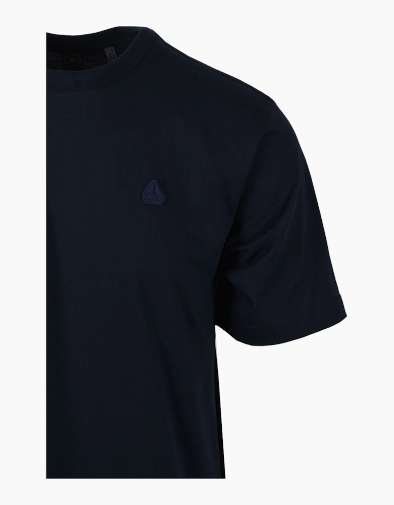 MOOSE KNUCKLES T-SHIRT NAVY