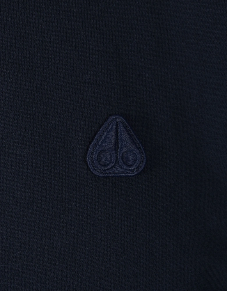 MOOSE KNUCKLES T-SHIRT NAVY
