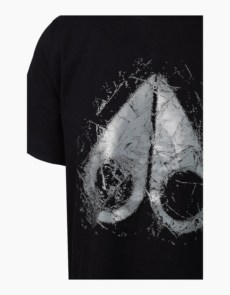 MOOSE KNUCKLES T-SHIRT BLACK
