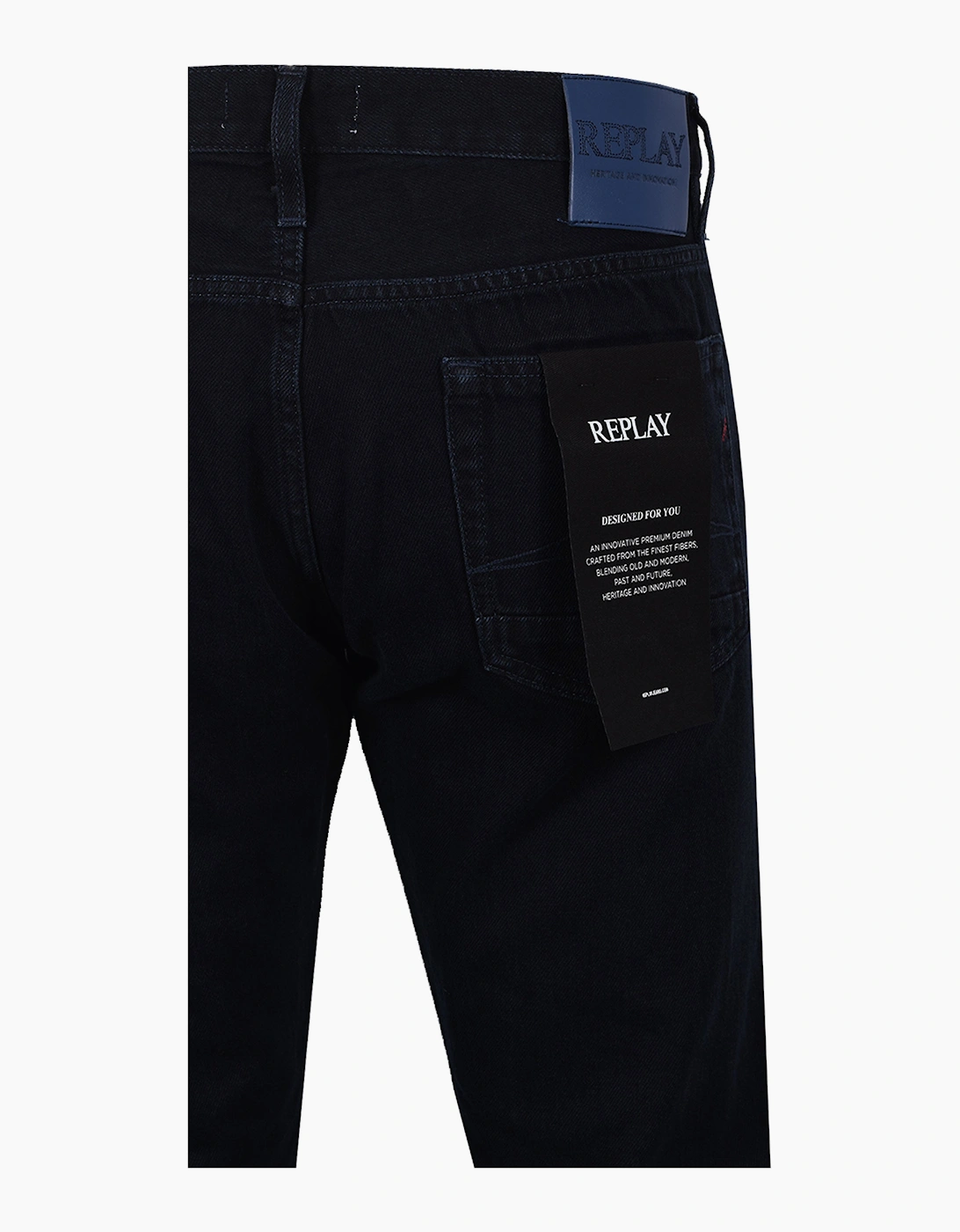 REPLAY AIDEEN JEANS DARK DENIM, 4 of 3