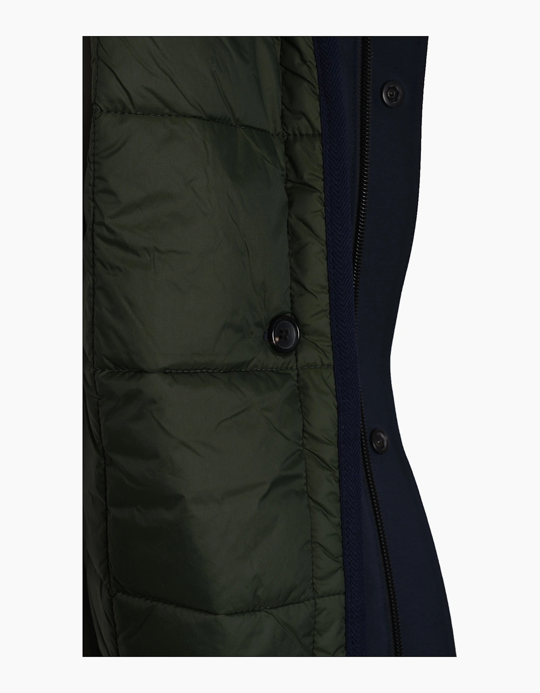 PAUL SMITH PARKA DETACHABLE LINER NAVY