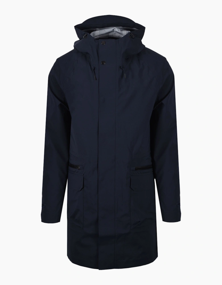 PAUL SMITH PARKA DETACHABLE LINER NAVY