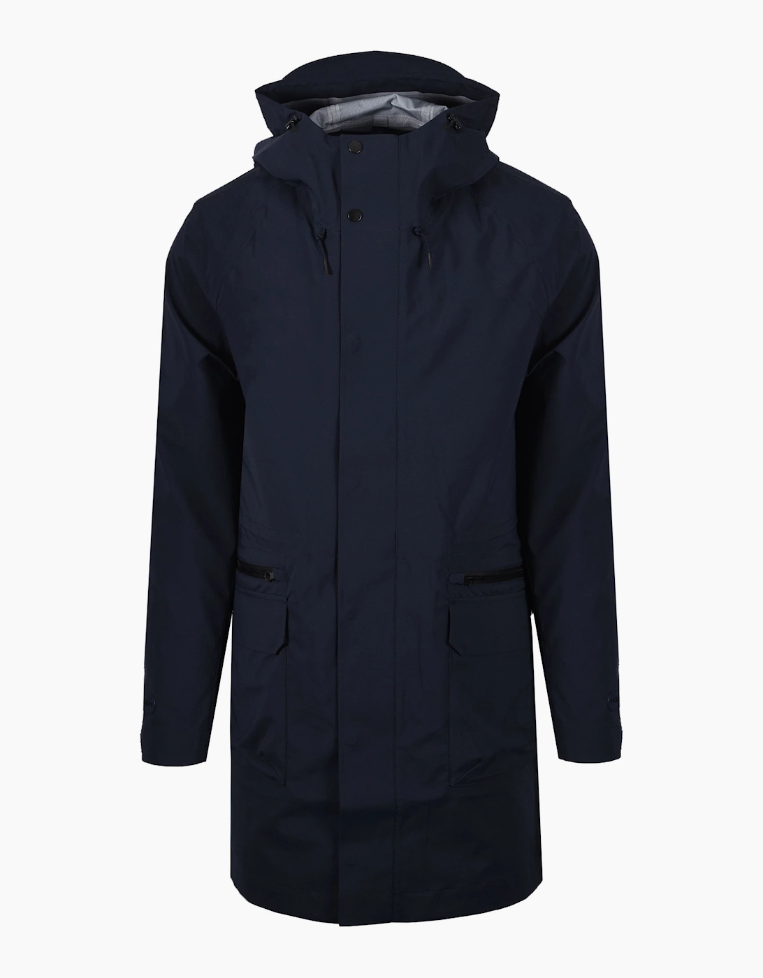 PAUL SMITH PARKA DETACHABLE LINER NAVY