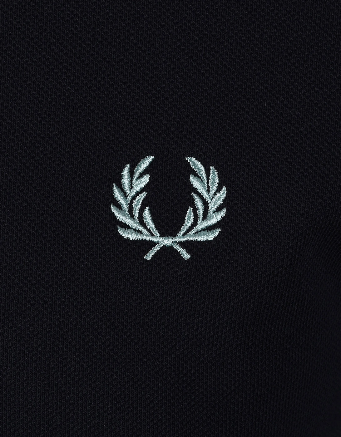 FRED PERRY TWIN TIPPED POLO NAVY/ECRU/SILVER BLUE