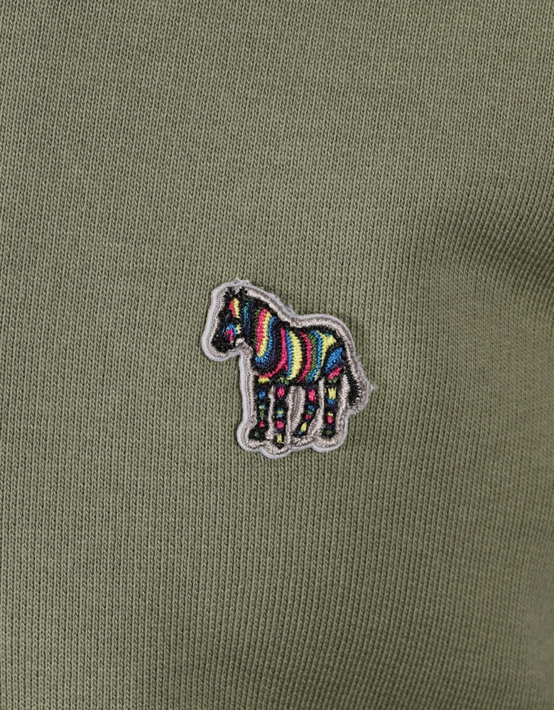 PAUL SMITH REG FIT HALF ZIP GREEN 2