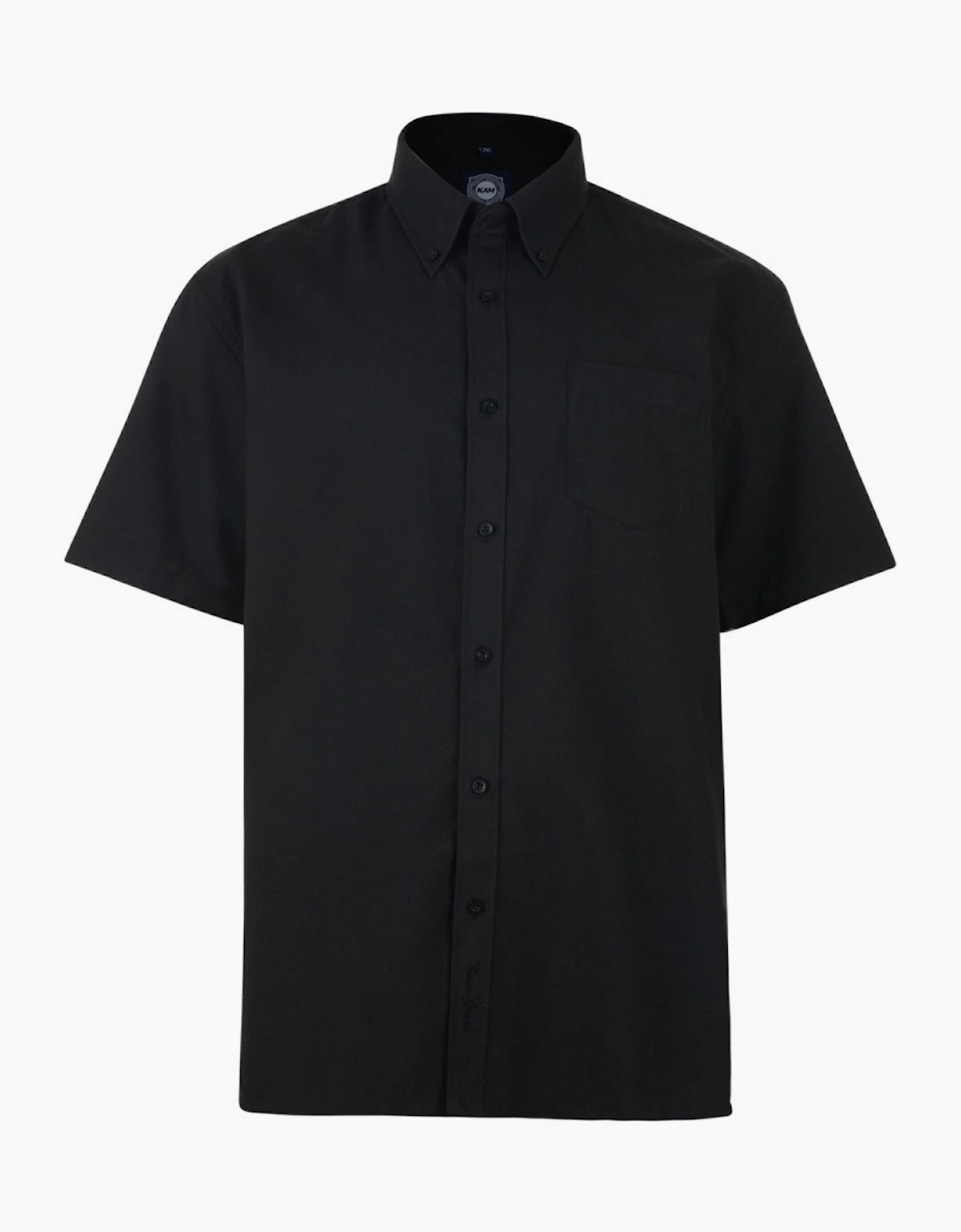KAM Mens Oxford Big & Tall Short Sleeve Shirt