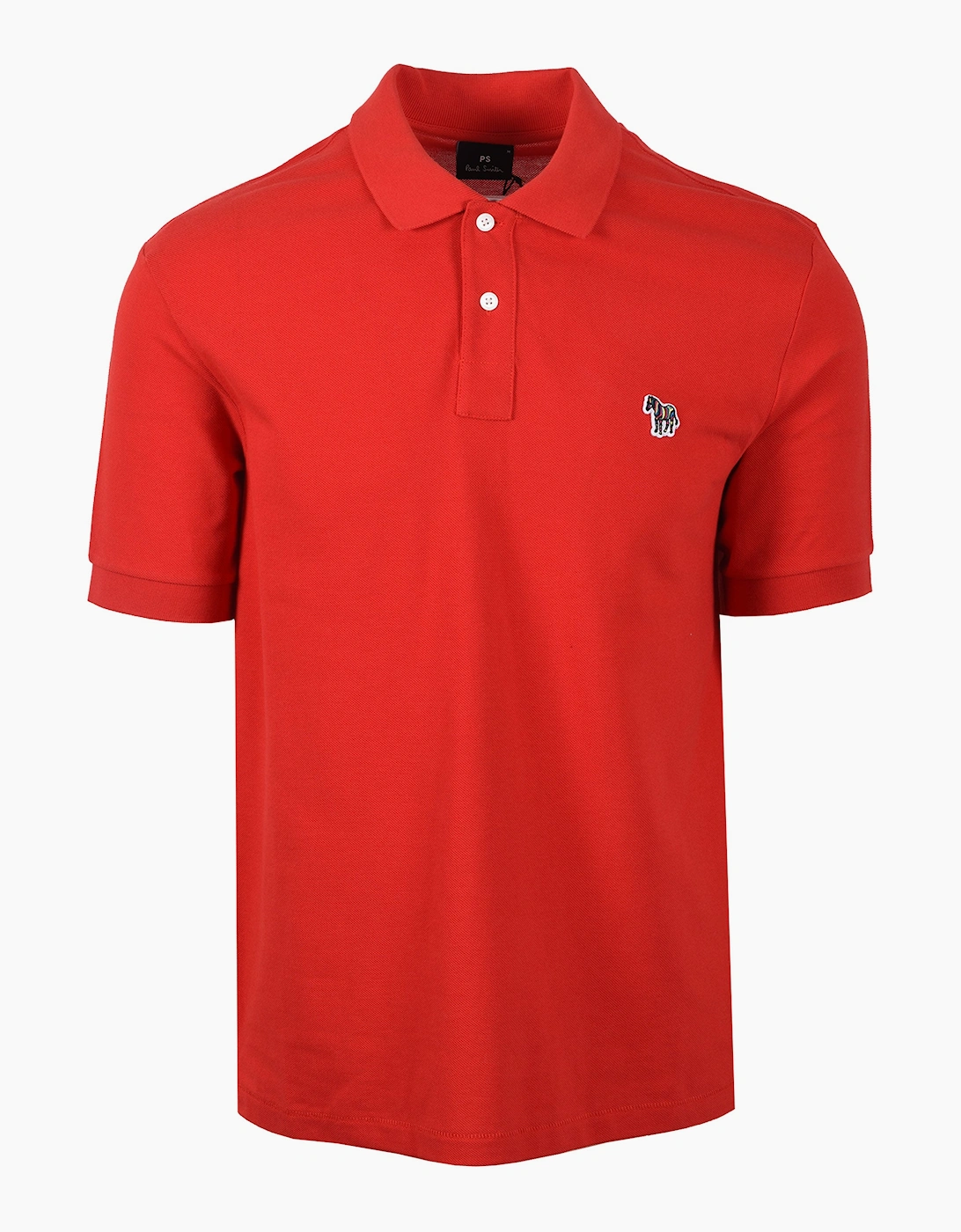 PAUL SMITH REG FIT POLO RED, 4 of 3