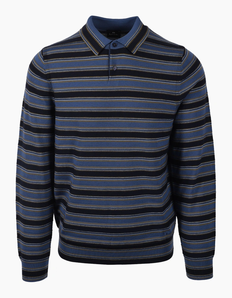 PAUL SMITH LS POLO NAVY