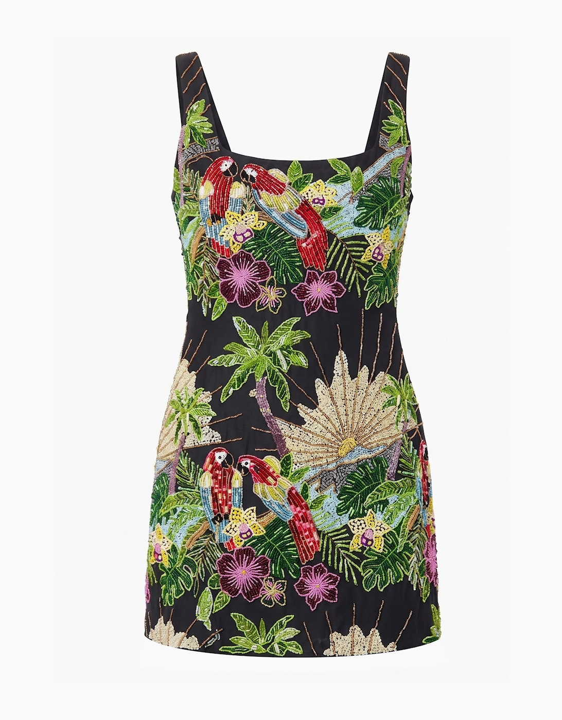 Pandora Luxe Hand Beaded Black Dress in Stock