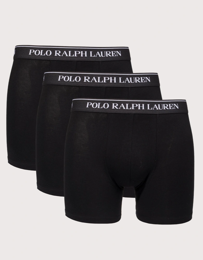 3 Pack Stretch Cotton Boxer Briefs