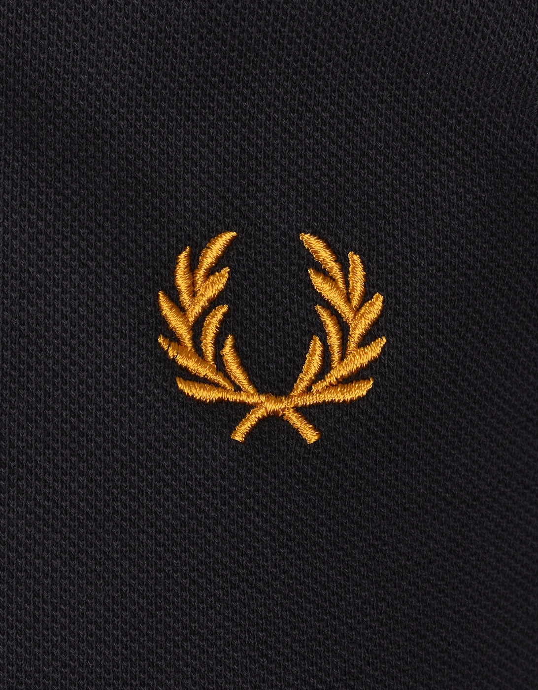 FRED PERRY TWIN TIPPED POLO ANCHOR GREY/GOLD