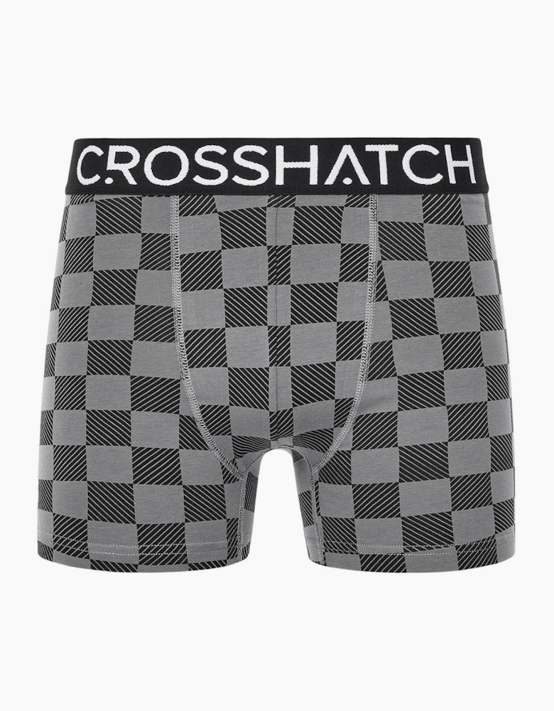 Crosshatch Mens Bresler Boxer Shorts (Pack of 3)