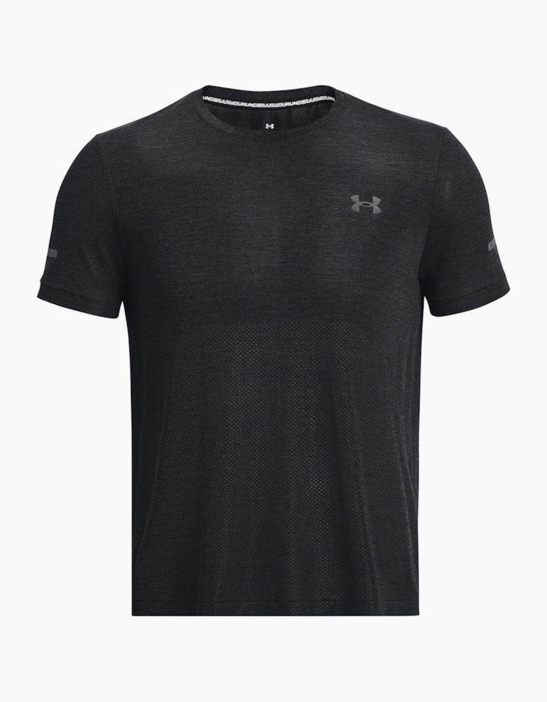 Mens Armour Ua Seamless Stride Ss Running Top