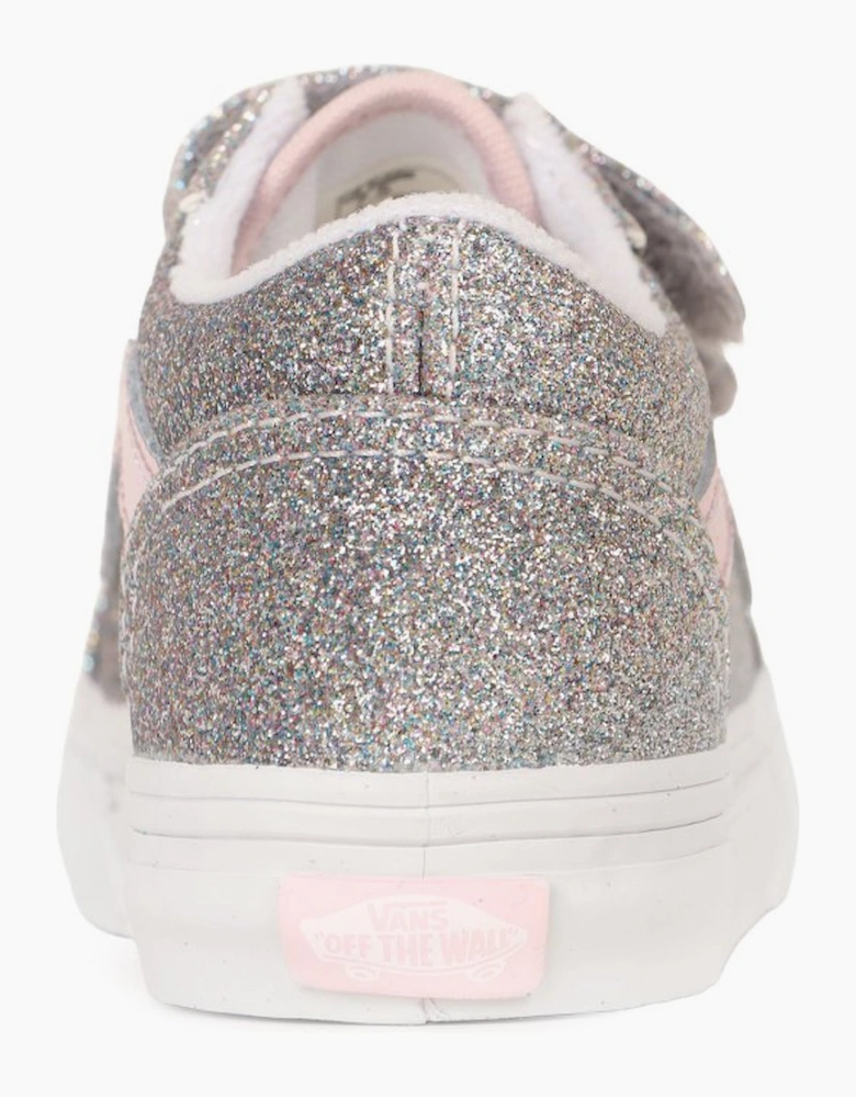 Old Skool V Tod Girls Infant Canvas Shoes