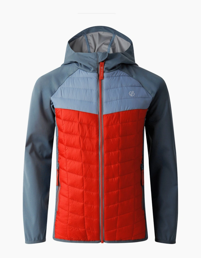 Dare 2B Childrens/Kids Explore II Colour Block Hybrid Jacket
