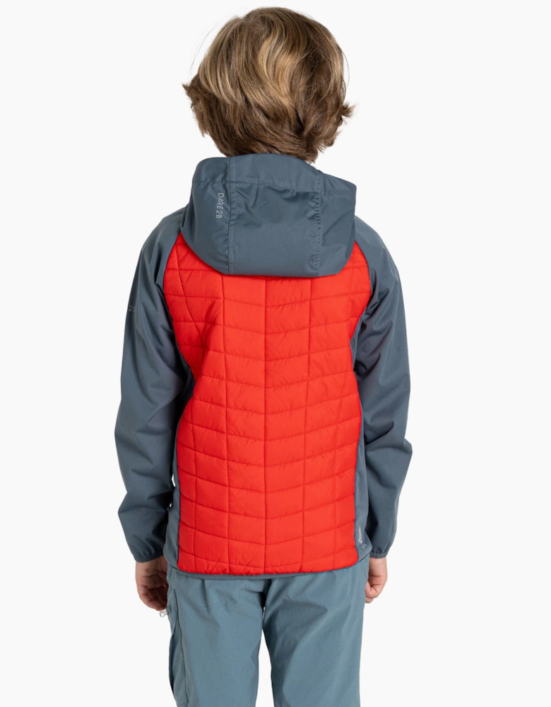 Dare 2B Childrens/Kids Explore II Colour Block Hybrid Jacket