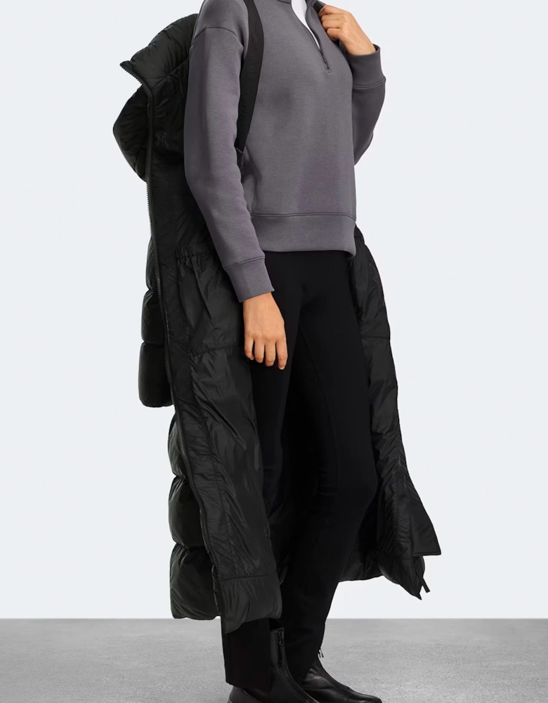 Womens Mystique Puffer Tonal Disc Black