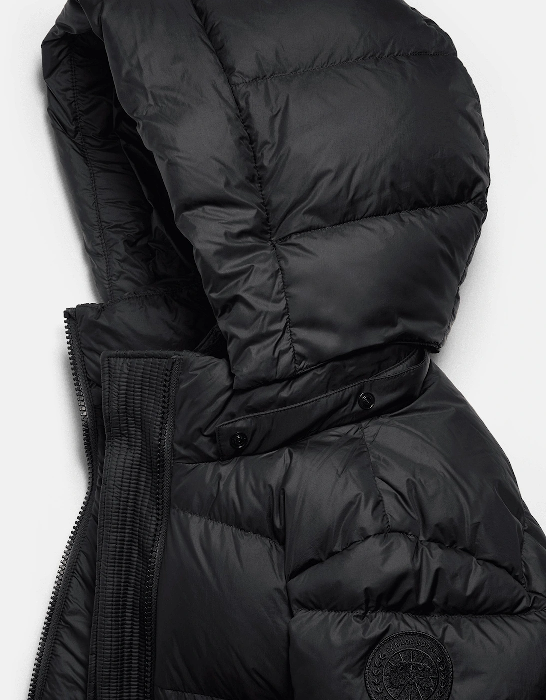 Womens Mystique Puffer Tonal Disc Black
