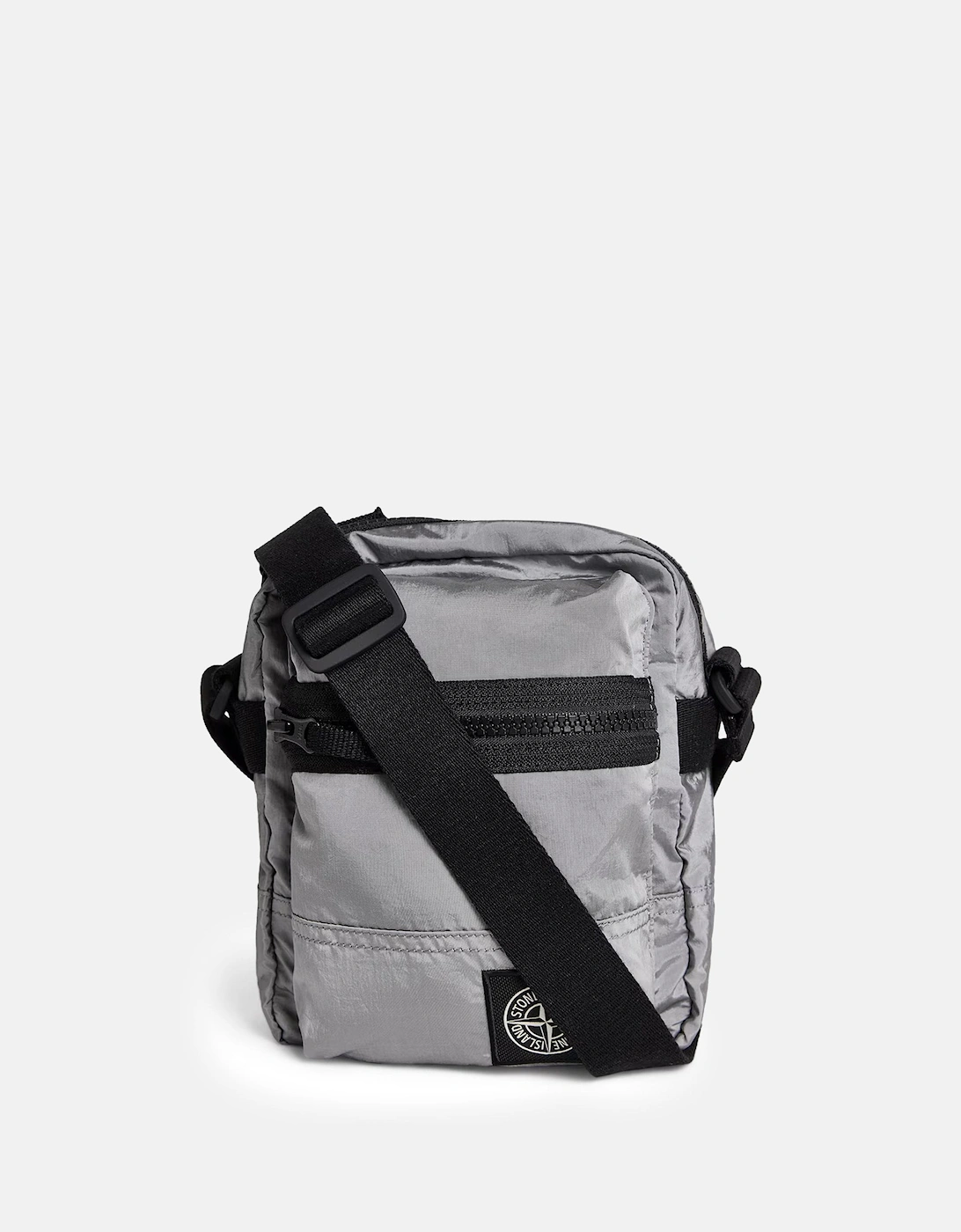 S0251 Compass Patch Cross Body Bag Grey