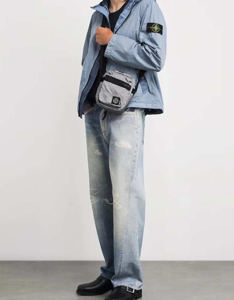 S0251 Compass Patch Cross Body Bag Grey