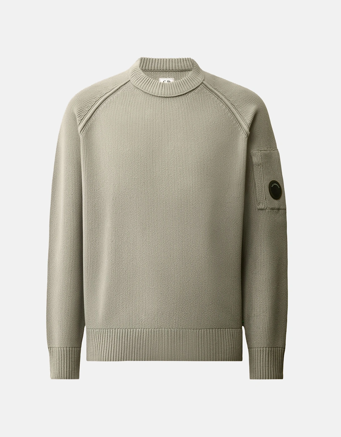 Chenille Cotton Lens Sweater Grey, 6 of 5
