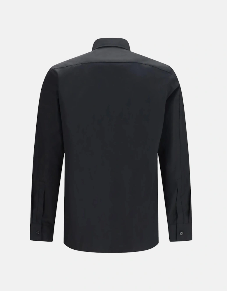 Givenchy Stamp Cotton Shirt Black