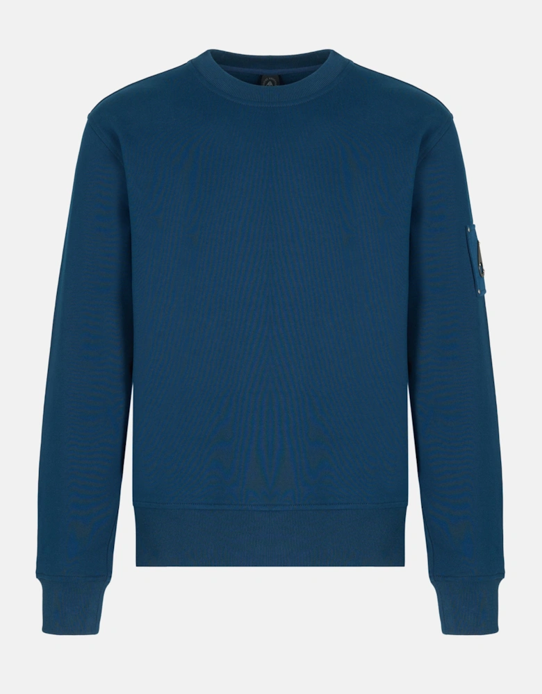 Hartsfield Crew Sweatshirt Blue