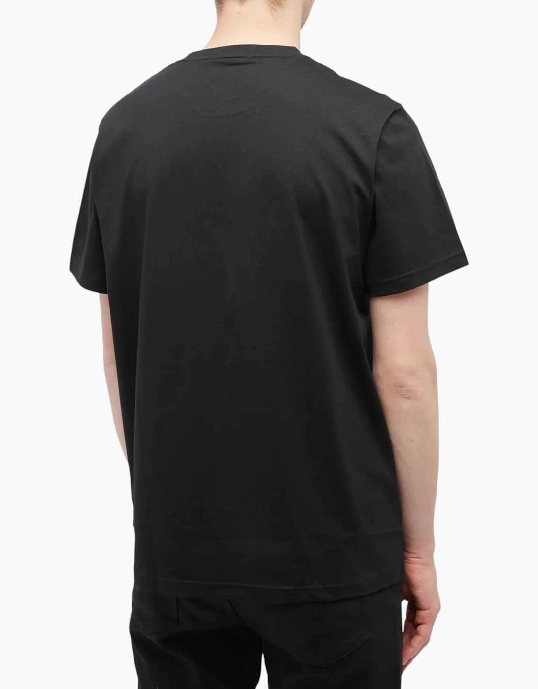 Fred Perry Mens T Shirt Textured Laurel Wreath Logo Crew Neck Short Sleeve Summer Tee