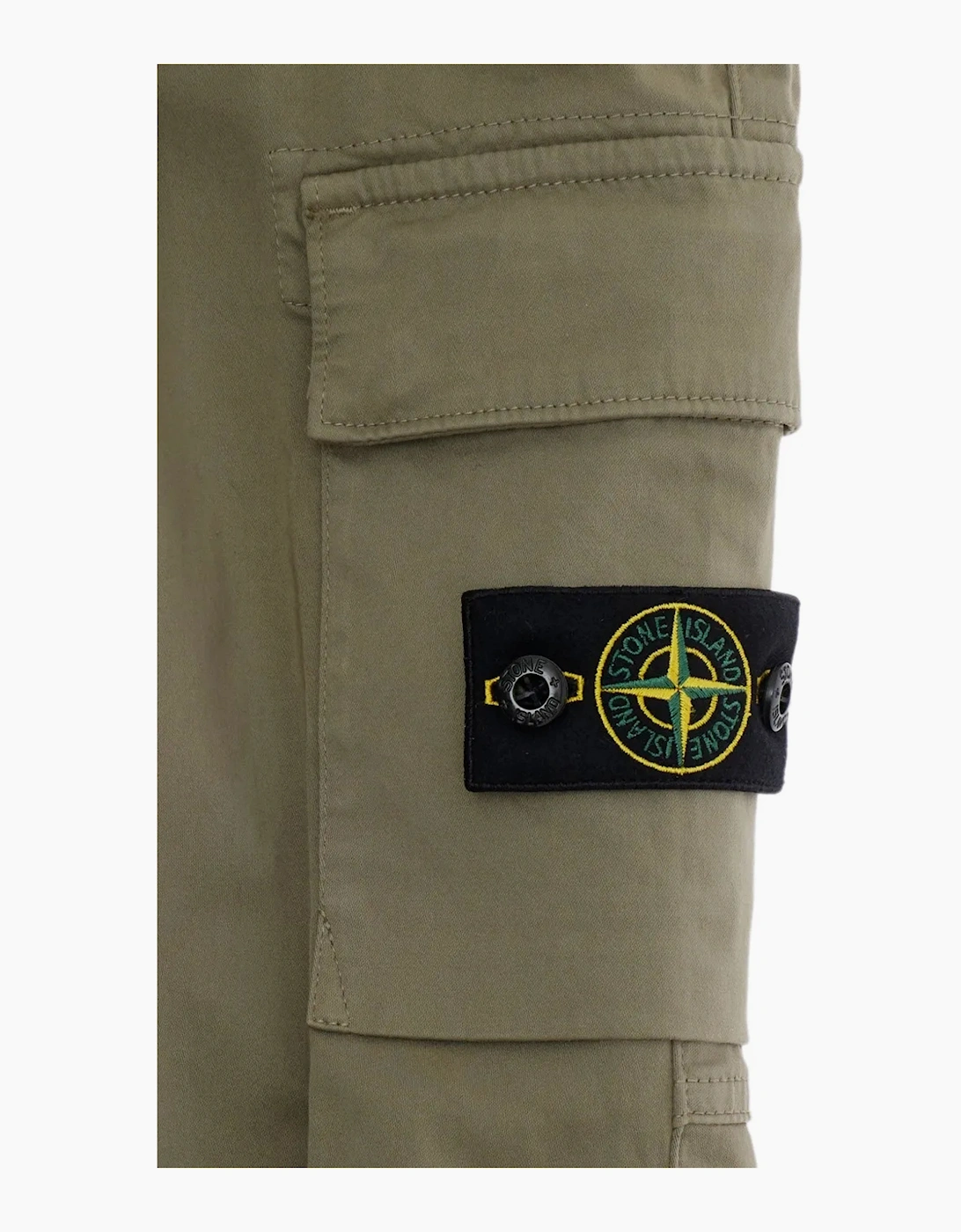 Kids Cargo Trousers Beige/Khaki