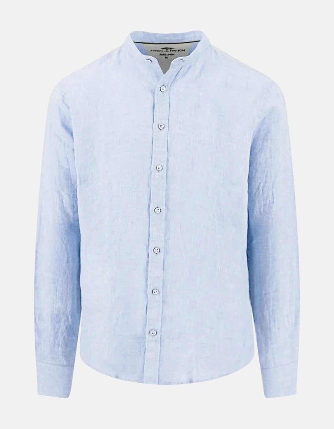 Stand Collar Pure Linen Shirt New Breeze, 3 of 2