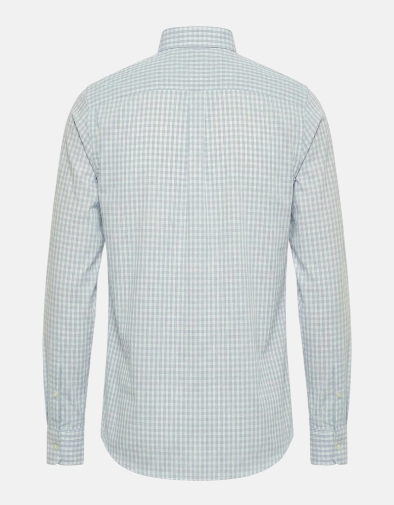 Cotton Oxford Check Button Down Shirt New Breeze