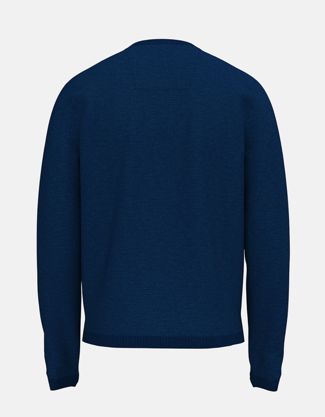 Fine Knit Air Cotton V-Neck Sweater Midnight