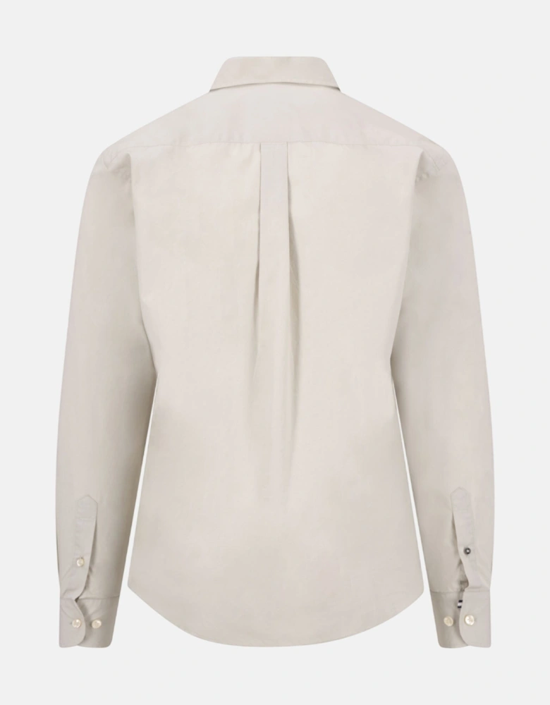 Essential Poplin Shirt Cement