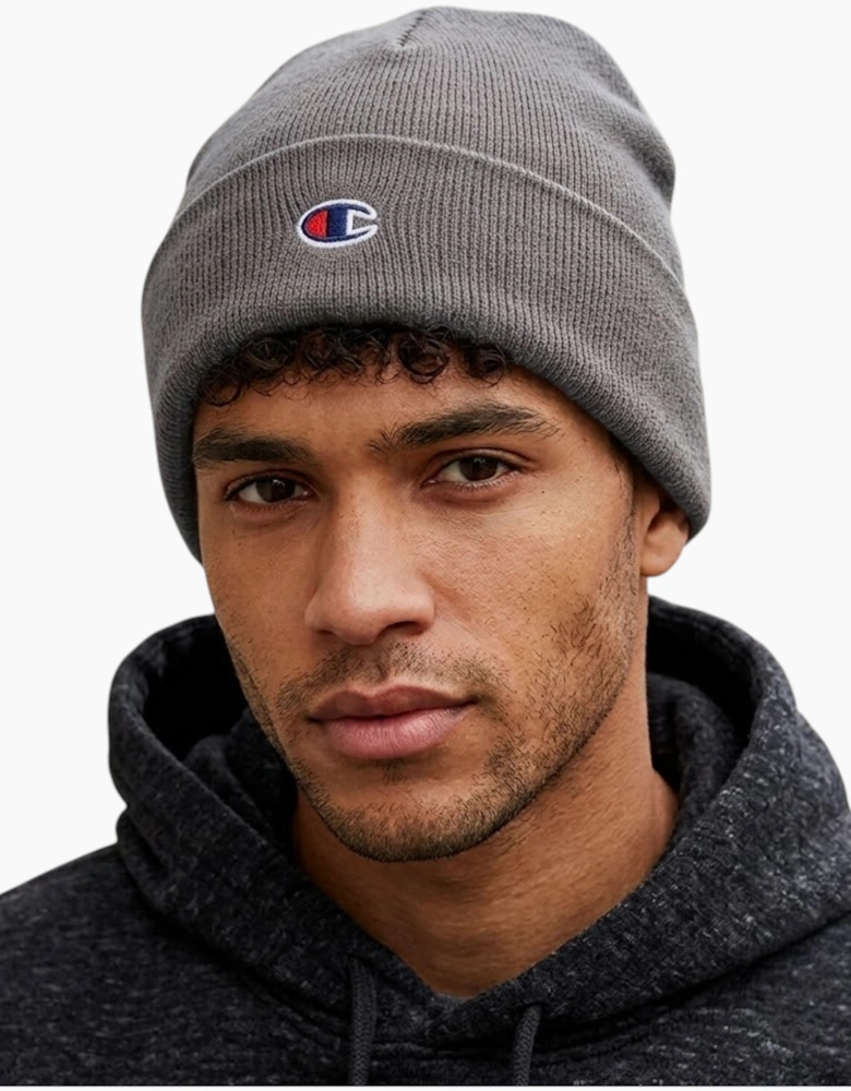 CHAMPION Mens Beanie Hat Winter Warm Thick knitted Ribbed Outdoor Unisex Caps