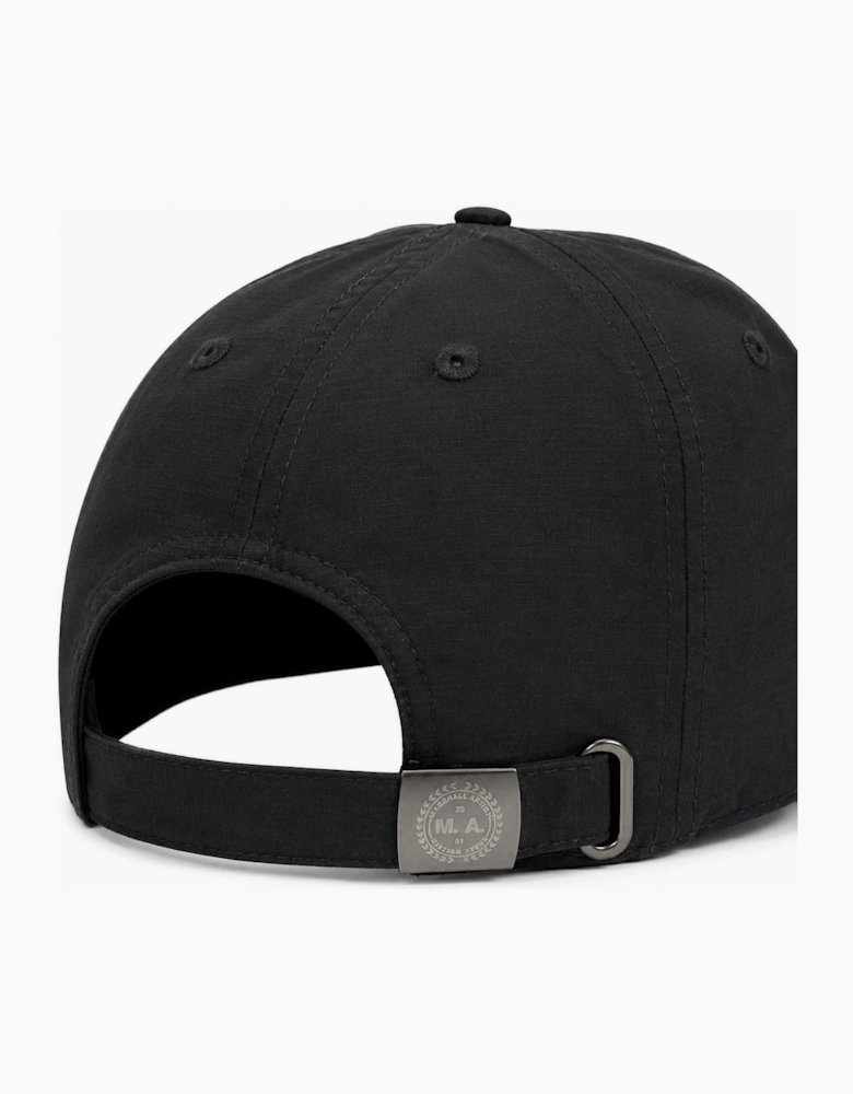 Marshall Artist Siren Nylon Ripstop Cap Black