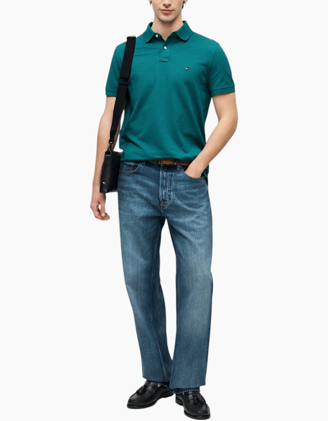 Tommy Hilfiger Mens Polo Shirts Golf Top