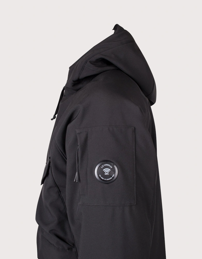C.P. Shell-R Padded Hooded Lens Jacket