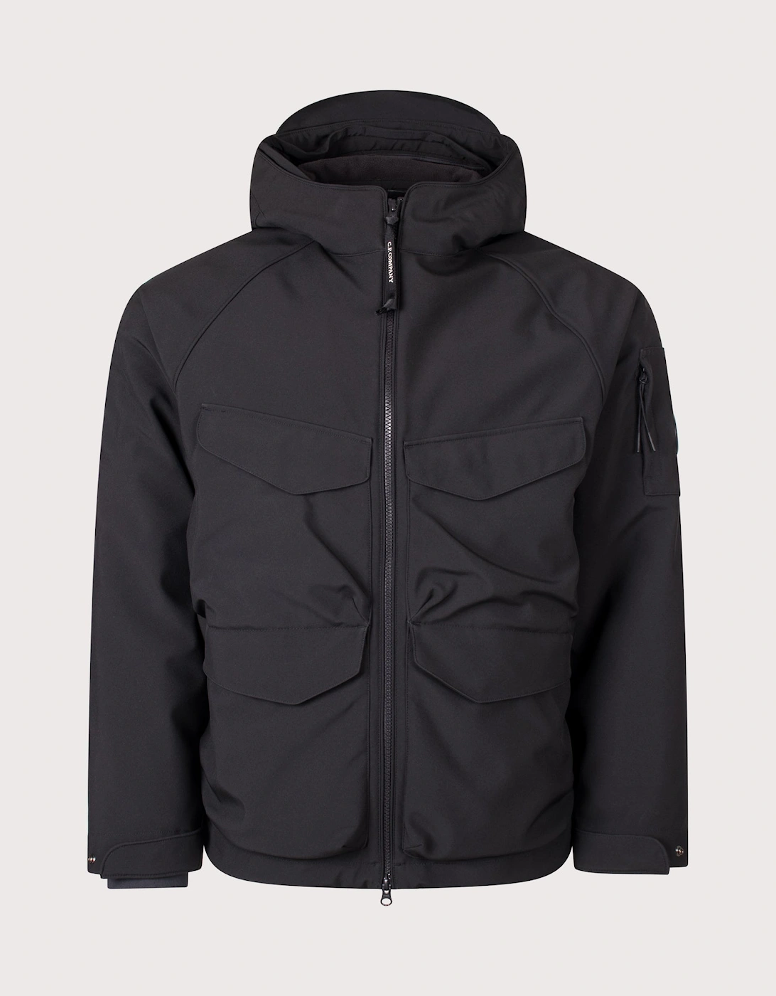 C.P. Shell-R Padded Hooded Lens Jacket