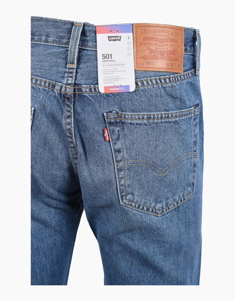 LEVIS 501 ORIGINAL JEANS 'YOU'RE A STAR' LIGHT WASH