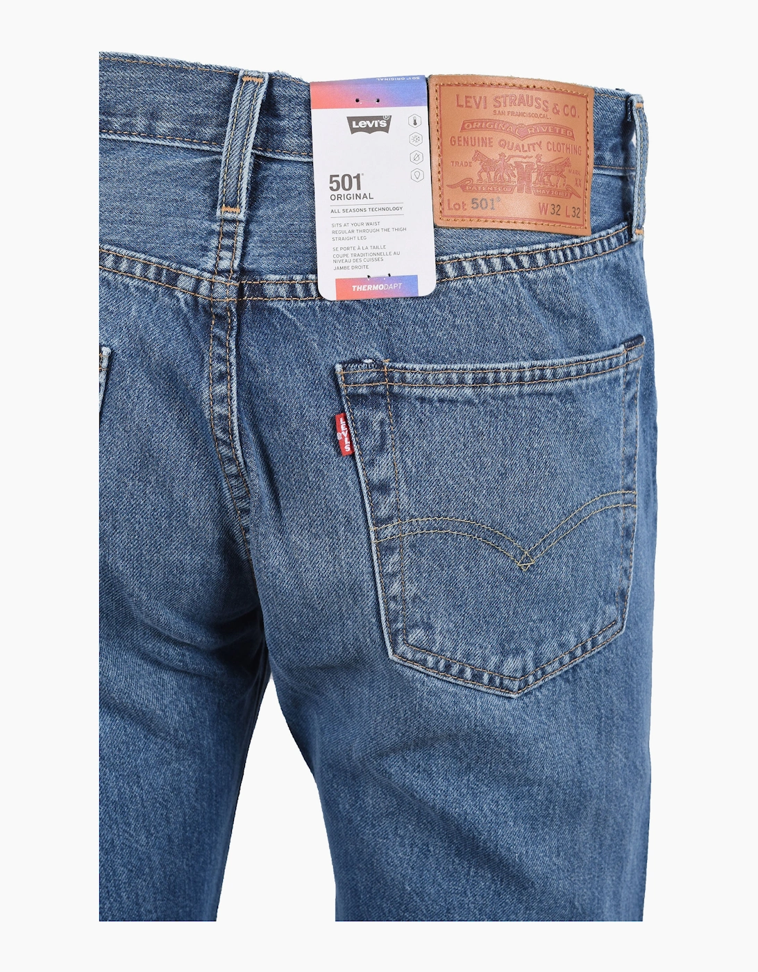 LEVIS 501 ORIGINAL JEANS 'YOU'RE A STAR' LIGHT WASH