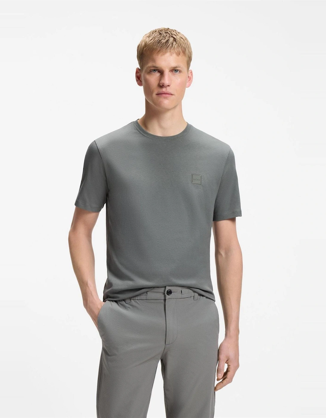Orange Tales T-Shirt With Logo Patch Premium Cotton